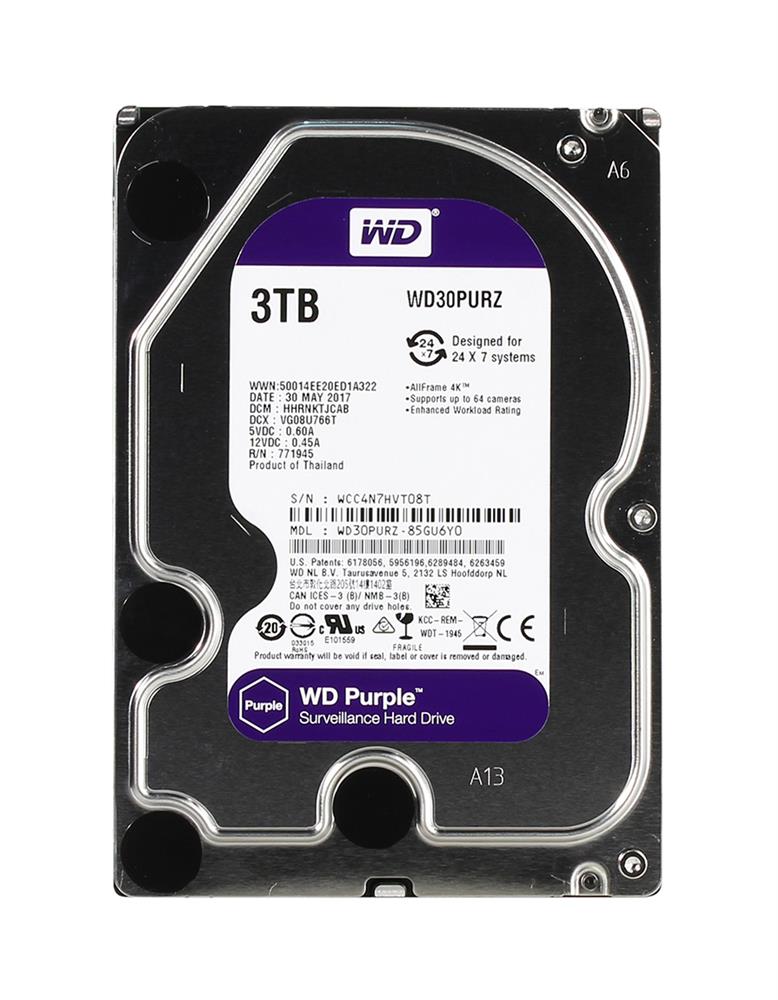 Western Digital WD30PURZ Internal Hard Drive: A Comprehensive Review