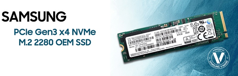 SAMSUNG MZ-VLB2560 PM981 SERIES 256GB NVME SOLID STATE DRIVE