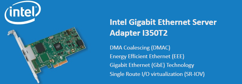 INTEL ETHERNET SERVER ADAPTER I350T2