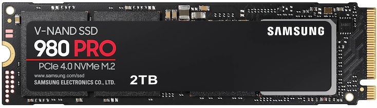 SAMSUNG 980 PRO SERIES MZ-V8P2T0B/AM 2TB NVME SSD